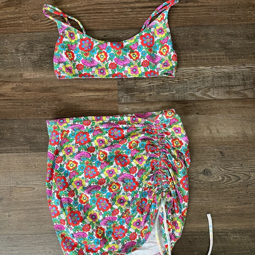 VDM the Label Bikini Swim Top Natalie Skirt Extra Small XS